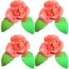 Kwiat na tort - Róża zestaw R4