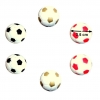 Piłki z cukru-mix kolorów (6szt.w opak.). Rozmiar piłki:2cm na 2cm