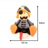 Pirat z cukru. Rozmiar:długość-5,5cm,wysokość-6,5cm